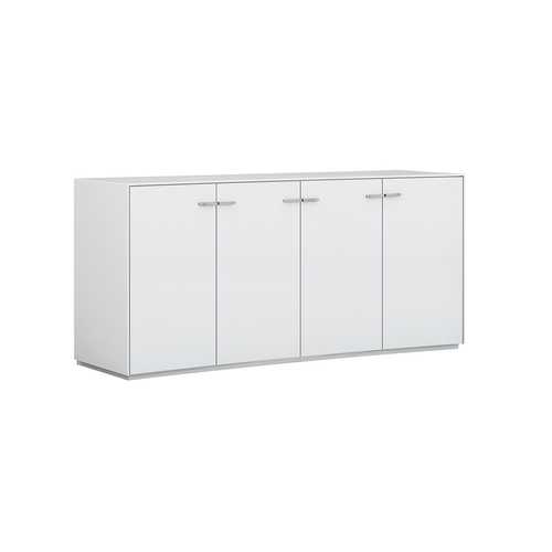 72" X 22" X 35" White Buffet