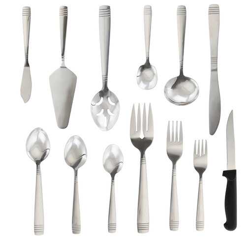 Palmore Plus 55 pc Flatware  Set in Remailer packaging