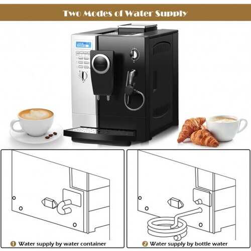 Super-Automatic Espresso Maker Machine with Milk Frother