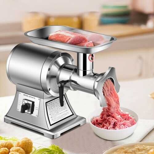 Heavy Duty 1.5HP 1100W 550LB/h Commercial Grade Meat Grinder