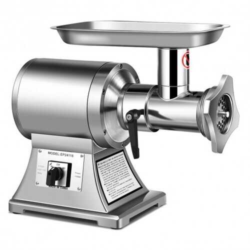 Heavy Duty 1.5HP 1100W 550LB/h Commercial Grade Meat Grinder