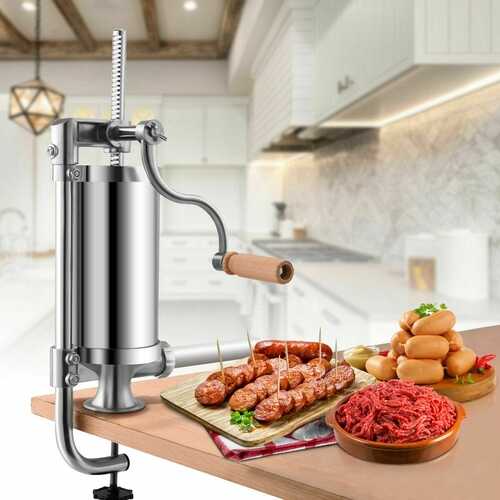 1.5 L Stainless Steel Vertical Sausage Stuffer Maker