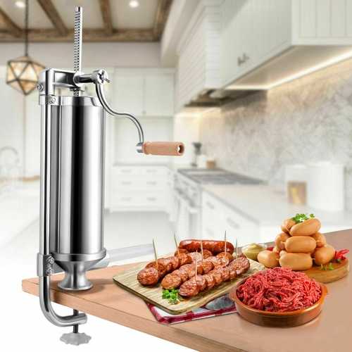 3 L Stainless Steel Vertical Sausage Stuffer Maker