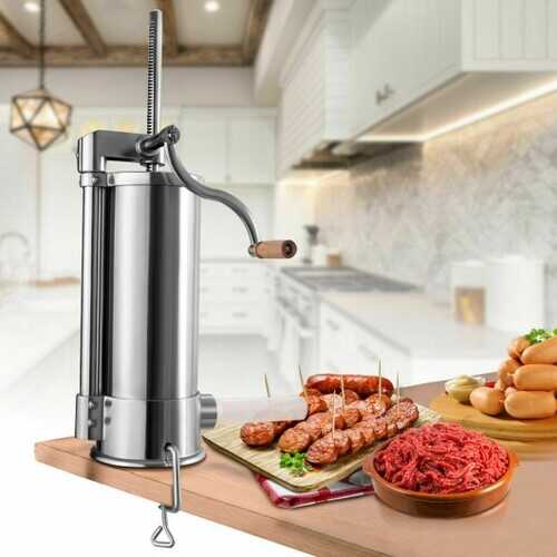 6 L 10 lbs Sausage Stuffer Maker