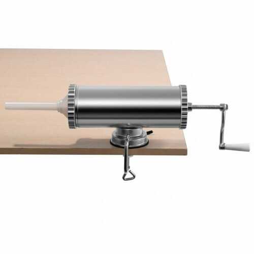 3 L Manual Sausage Stuffer Maker with Suction Base