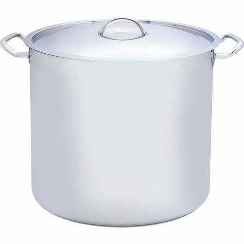 65qt 12-Element T304 Stainless Steel Stockpot