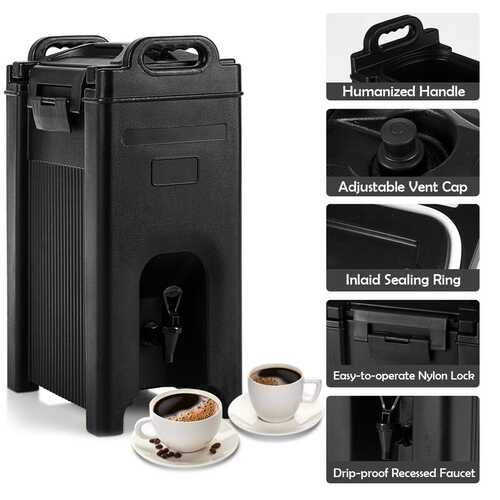 5 Gallon Insulated Beverage Server / Dispenser