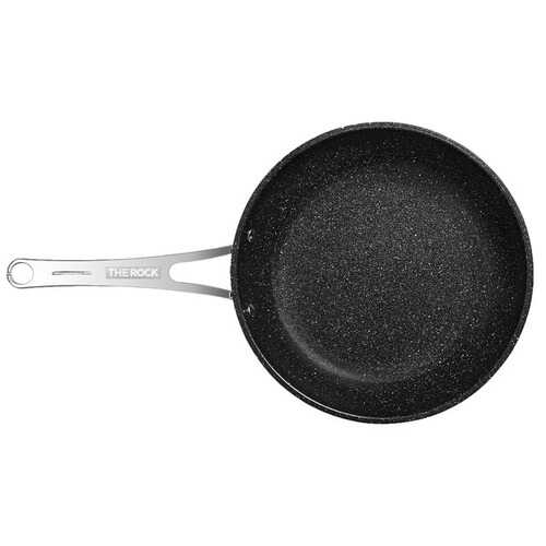 Starfrit The Rock By Starfrit Stainless Steel Non-stick Fry Pan With Stainless Steel Handle (10-inch) (pack of 1 Ea)